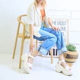 厚底パデットサンダル | attagirl | 詳細画像58
