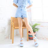 厚底パデットサンダル | attagirl | 詳細画像65