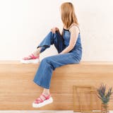 厚底ナローストラップサンダル | attagirl | 詳細画像48