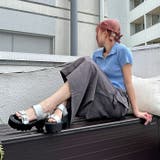 厚底ダブルベルトサンダル | attagirl | 詳細画像46