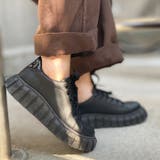 ブラックスムース | ボリュームソールローカットスニーカー | attagirl 