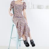 10cmヒール 厚底プラットフォームビジューベルトブーティー | attagirl  | 詳細画像36 