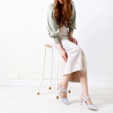 6cmヒールスリングバックスタッズパンプス | attagirl  | 詳細画像66 