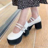 厚底ダブルストラップドレスシューズ | attagirl | 詳細画像89