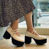 厚底ダブルストラップドレスシューズ | attagirl | 詳細画像91