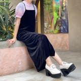 厚底ビジューバックルローファー | attagirl  | 詳細画像79 