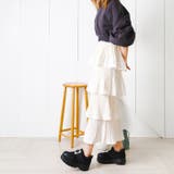厚底ビジューバックルスニーカー | attagirl | 詳細画像14