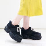 厚底ビジューバックルスニーカー | attagirl | 詳細画像20