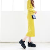厚底ビジューバックルスニーカー | attagirl | 詳細画像24
