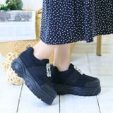 厚底ビジューバックルスニーカー | attagirl | 詳細画像30