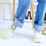 厚底ビジューバックルスニーカー | attagirl | 詳細画像39