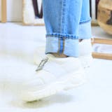 厚底ビジューバックルスニーカー | attagirl | 詳細画像40