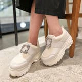 厚底ビジューバックルスニーカー | attagirl | 詳細画像61