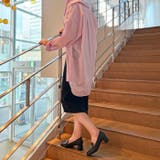 スクエアトゥビット付きローファーパンプス | attagirl | 詳細画像30