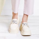 アイボリースムース | 厚底チェーンローファー | attagirl