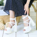厚底クロスストラップブーツサンダル | attagirl | 詳細画像35