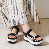 厚底パールバックルスポーツサンダル | attagirl | 詳細画像14