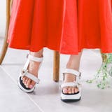 厚底パールバックルスポーツサンダル | attagirl | 詳細画像15