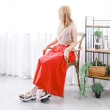 厚底パールバックルスポーツサンダル | attagirl | 詳細画像38