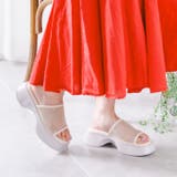 アイボリーチュー | ワイドバンドミュールサンダル | attagirl 