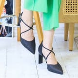 セパレートクロスストラップパンプス | attagirl  | 詳細画像19 