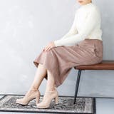 9cmチャンキーヒールラウンドトゥストラップパンプス | attagirl | 詳細画像76