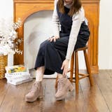 レースアップベルトショートブーツ | attagirl  | 詳細画像32 