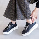 厚底ラインストーンスニーカー | attagirl  | 詳細画像12 