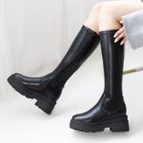 厚底タンクソールロングブーツ | attagirl | 詳細画像13