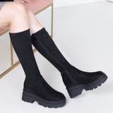 厚底タンクソールロングブーツ | attagirl | 詳細画像22