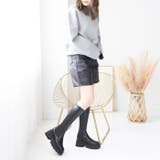 厚底タンクソールロングブーツ | attagirl | 詳細画像24