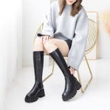 厚底タンクソールロングブーツ | attagirl | 詳細画像26