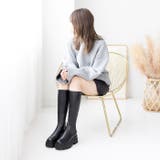 厚底タンクソールロングブーツ | attagirl | 詳細画像28