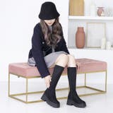 厚底タンクソールロングブーツ | attagirl | 詳細画像45