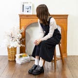 厚底ダブルストラップローファー | attagirl | 詳細画像26