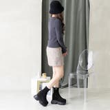 厚底スニーカーソールストレッチブーツ | attagirl  | 詳細画像31 