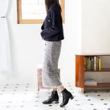 メタルラインヒールストレッチブーツ | attagirl  | 詳細画像18 