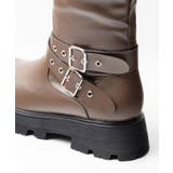 ベルトデザインバイカーブーツ | attagirl  | 詳細画像6 