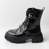 レースアップダブルベルトブーツ | attagirl  | 詳細画像2 