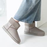 リブニットムートンブーツ | attagirl  | 詳細画像14 