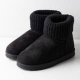 リブニットムートンブーツ | attagirl  | 詳細画像2 