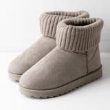 リブニットムートンブーツ | attagirl  | 詳細画像3 