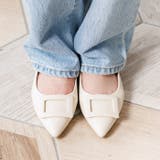 スクエアバックルフラットシューズ | attagirl  | 詳細画像15 