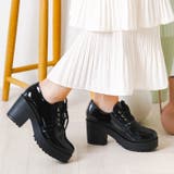 秋冬の新色♪7.5cm ヒール 厚底 ハイヒール レースアップ シューズ | attagirl | 詳細画像12