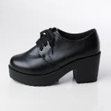 秋冬の新色♪7.5cm ヒール 厚底 ハイヒール レースアップ シューズ | attagirl | 詳細画像3