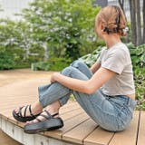 厚底ナローストラップサンダル | attagirl | 詳細画像27