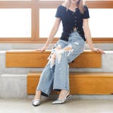 バックベルトミュールパンプス | attagirl | 詳細画像29