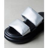 パデットベルトミュールサンダル | attagirl  | 詳細画像5 