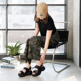 厚底ベルクロスポーツサンダル | attagirl | 詳細画像21