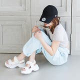 厚底ベルクロスポーツサンダル | attagirl | 詳細画像27